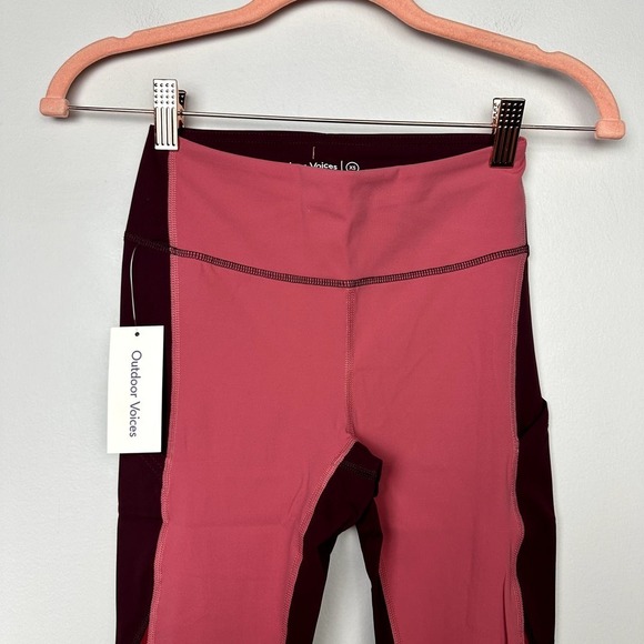 Outdoor Voices NWT Rose Pomegranate SuperForm™ 7/8 Legging Size XS - Picture 3 of 8
